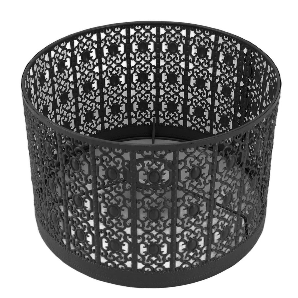 Lamp Shade Hollow Out Metal E27 E14 Clip On Easy Installation   Lamp Cover for Table Bedroom Living Room Home
