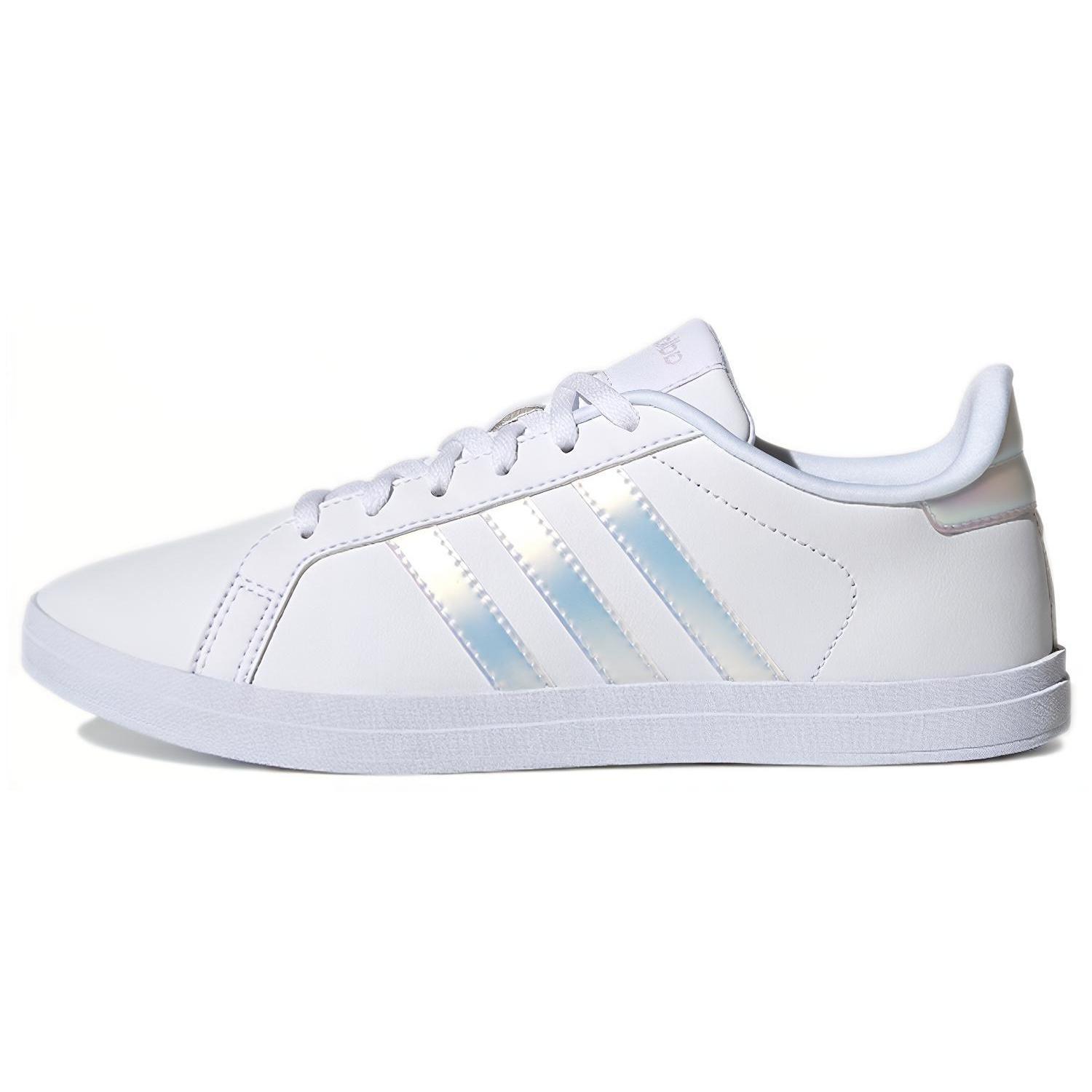 (WMNS) adidas Courtpoint Shoes  White Iridescent  Women s GY1123