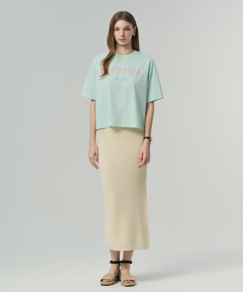 DUVETICA Prati (Light Mint) (Women'S Short Sleeve T-Shirt)