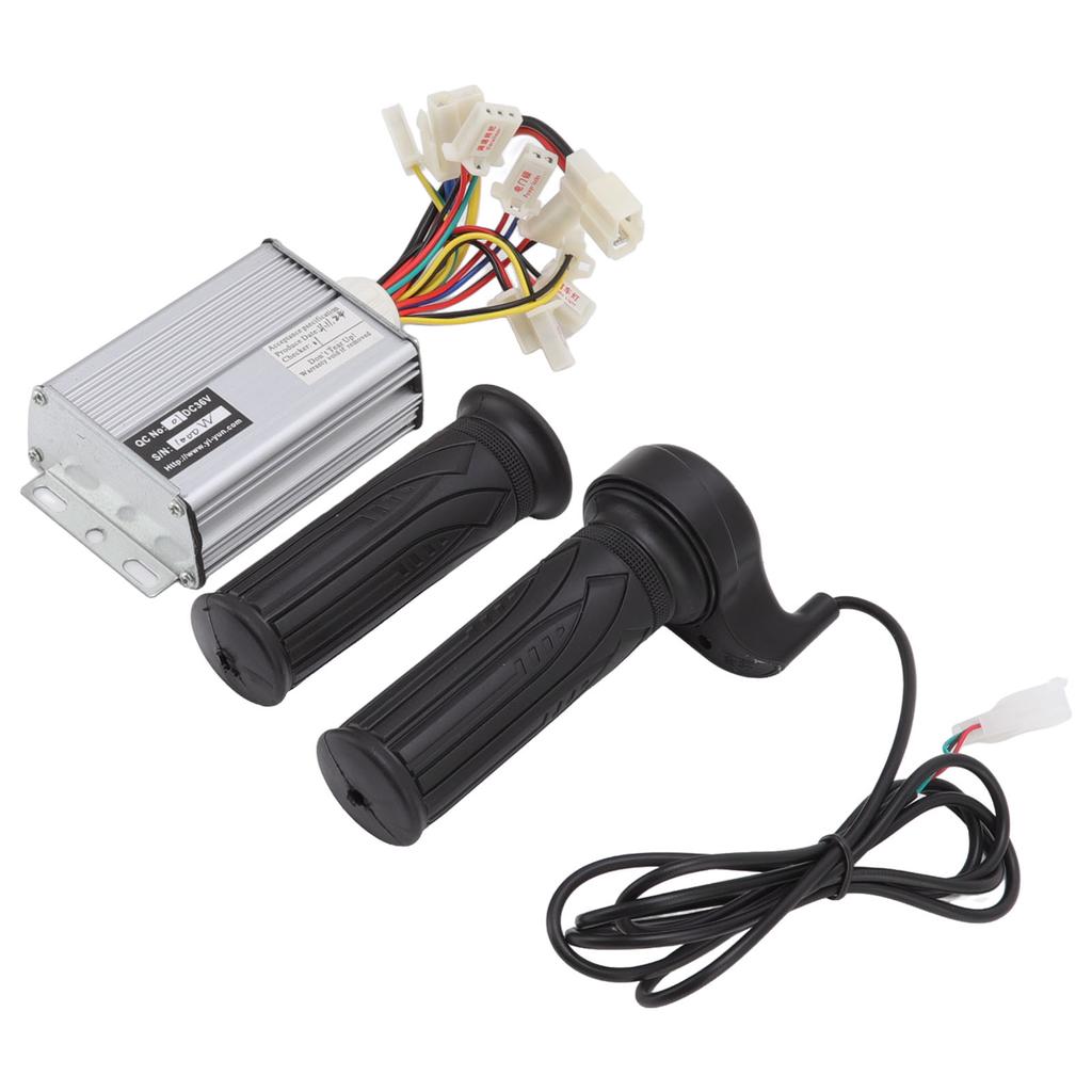 36V 1000W Brushed Motor Controller Throttle Grip Kit for Electric Motorcycles Bikes Tricycle