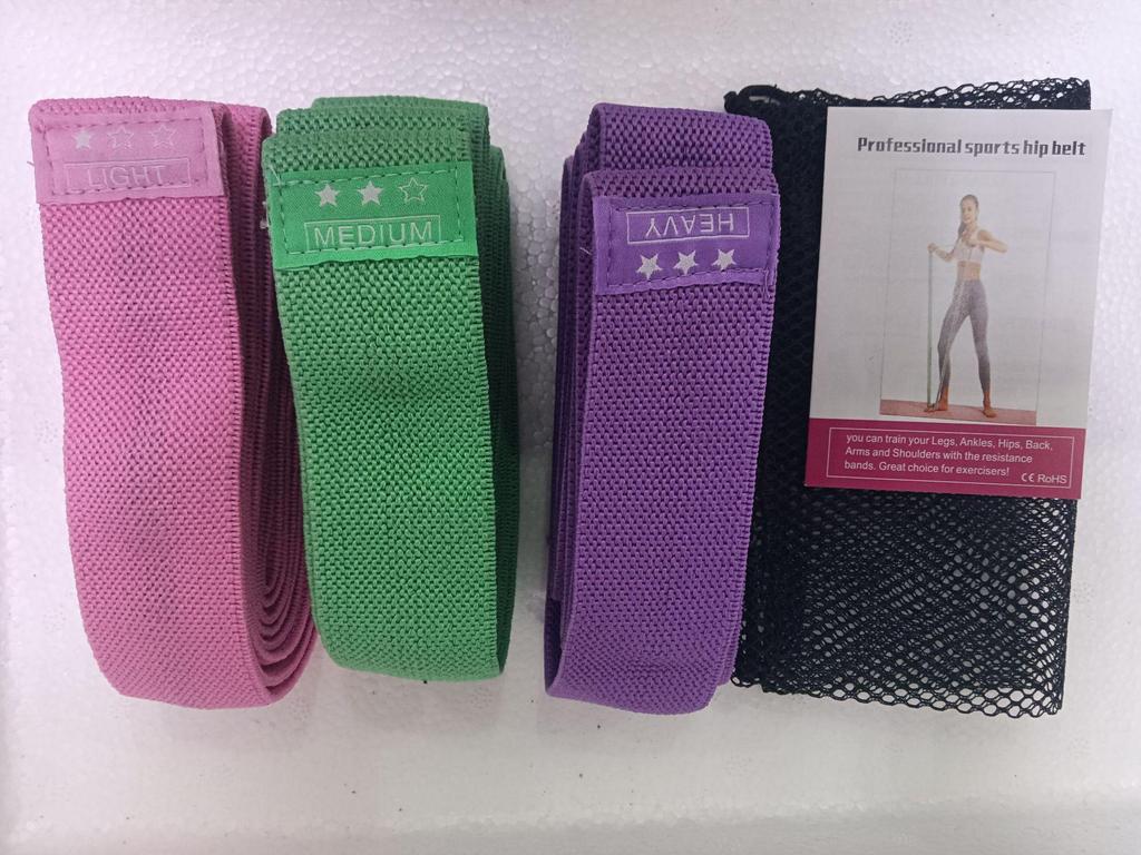 2m Thick Elastic Yoga Resistance Band for Stretch & Glute Exercises
