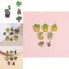 Stylish New 2023 Summer Cartoon Cactus Brooch Alloy Pin For Unisex Fashion Accessories