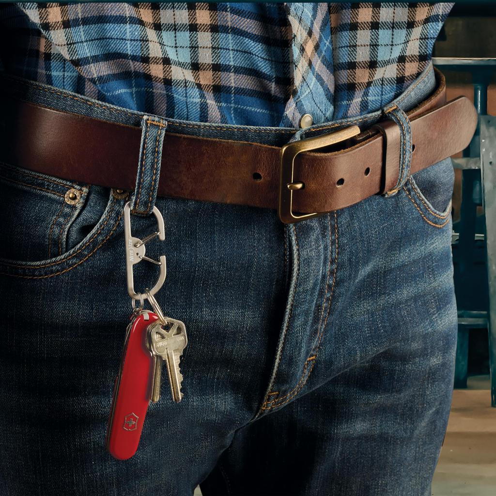 NITEIZE B Carabiner Stainless Steel Silver #3