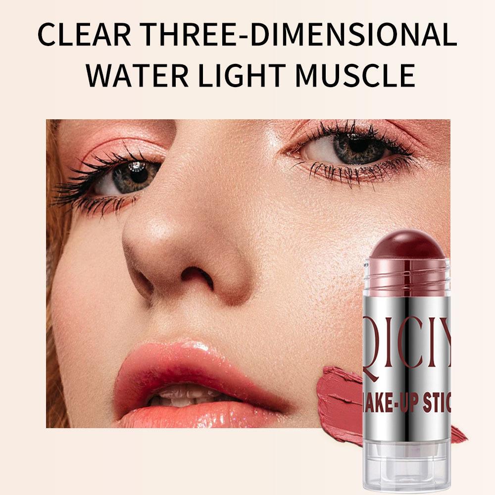 QICIY Blush Stick, Natural Nude Makeup, Contouring & Brightening Complexion
