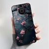 Printed Phone Case For Nokia X20/Nokia X10/Nokia X100/Nokia XR20 Capa Soft Silicone Black Shell Cover Cute Flower Cartoon Casing