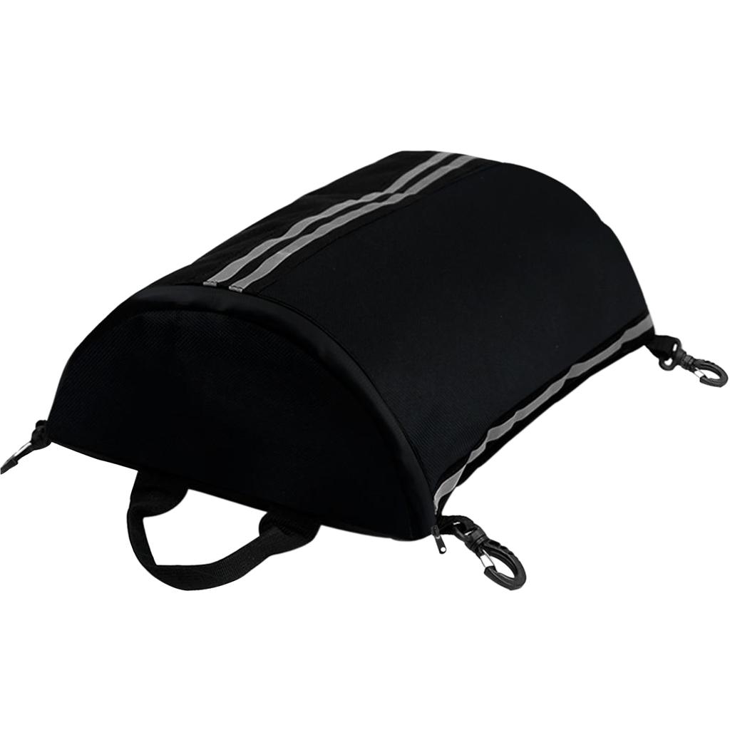 Kayak Deck Bag Waterproof Oxford Cloth Deck Pouch Canoe Kayak Dry Bag with Swivel Snap Hooks for Surfing Water Sports