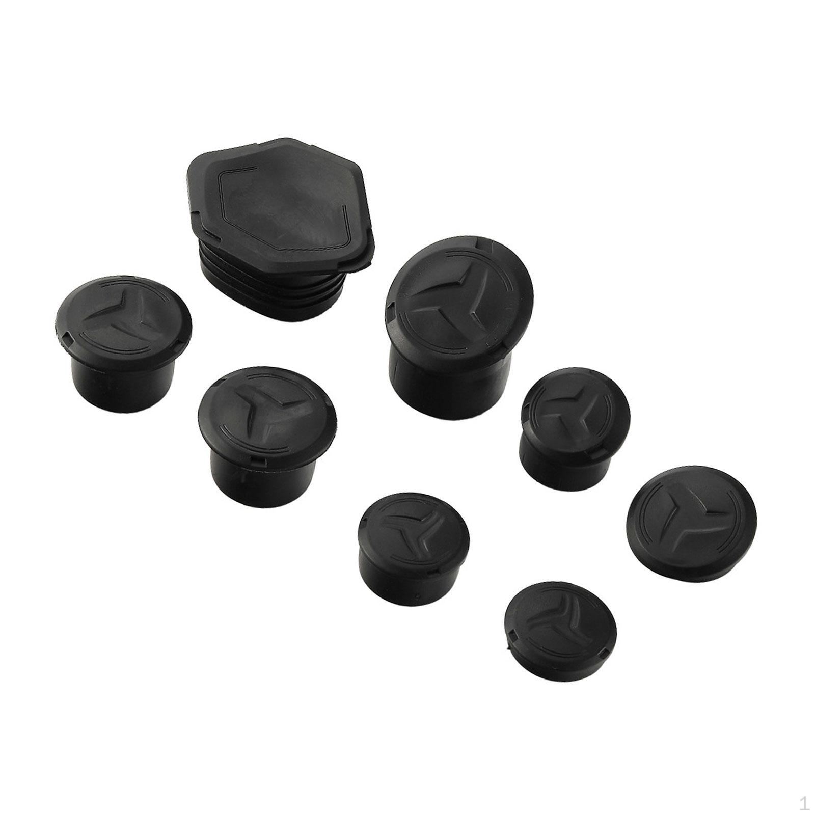 

Набор декоративных заглушек для отверстий рамы мотоцикла, прочные профессиональные запасные части для замены