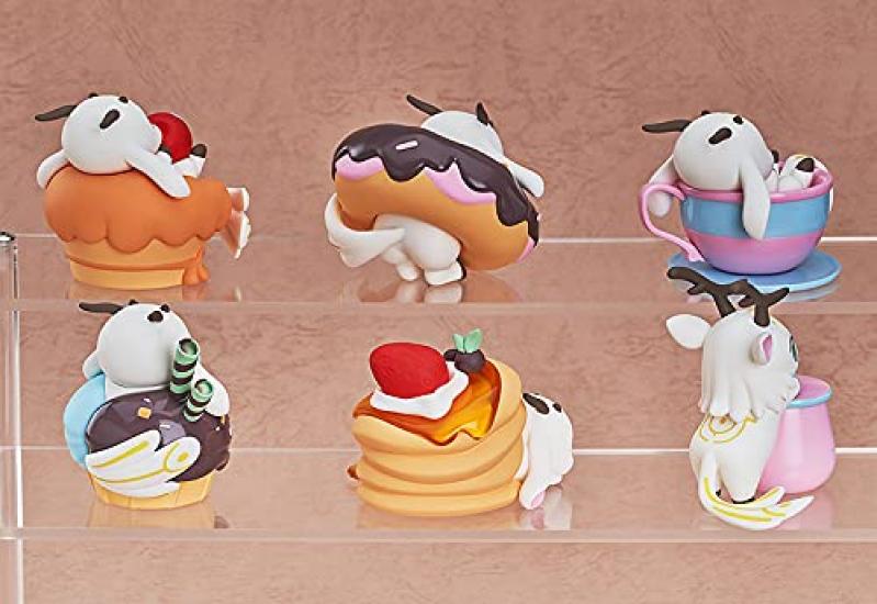 Jiang Ziyah Trading ABS Complete Trading Box of 6 Figures, Four-Face, Non-Scale, & PVC, Pre-painted, Figures,