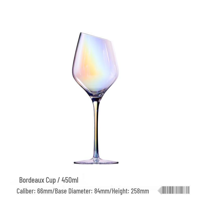 MDNG Colorful Crystal Wine & Champagne Glasses