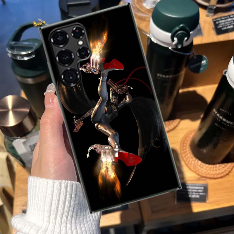 Bayonetta Cases Phone Case for Samsung Galaxy S26 Ultra S25 Edge S24 S23 FE S21 Plus S20 S22 S10 Cover TPU Capa Shell Shockproof