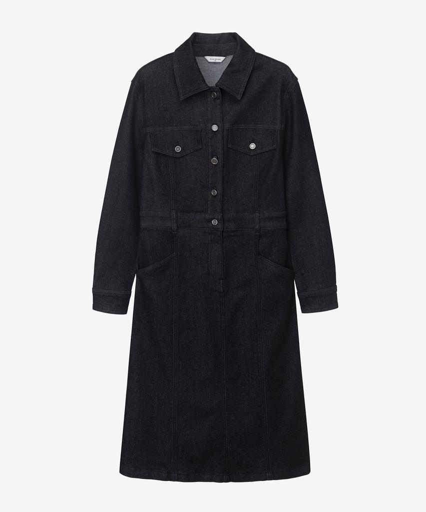 Mind Bridge Woman [W] Dark Gray Denim Dress