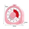 Visual Timer Silent Countdown Clock 1 Button Cycle for Kids Student Work