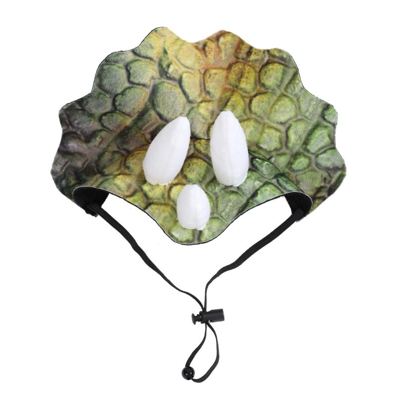 

Decorative Pet Hat Dog Cats Headgear Halloween Costume Baseball Cap Hat Studded Pompoms Dog Christmas Hat зелений