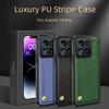 Magnetic Built-in Leather Phone Case For Xiaomi 15T Pro Car Holder Shockproof Protective Back Cover For MI 14T 13T 14T Pro
