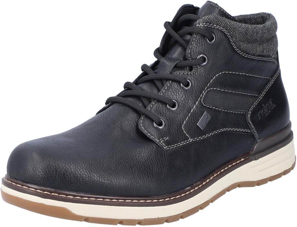 Ботинки Rieker на шнуровке 39450 черный