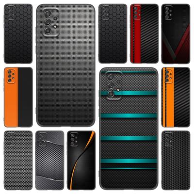 Szénszálas mintás telefontok Samsung Galaxy A21 A30 A50 A52 S A13 A22 A32 A33 A53 A73 5G A11 A12 A31 A51 A70 A71 A72 telefonhoz