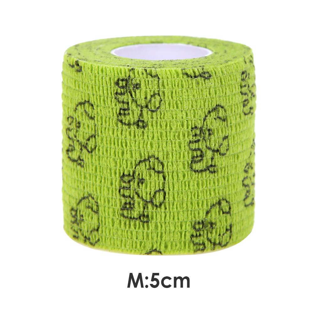 Self-Adhesive Tattoo Grip Bandage Elastic Non-woven Wraps Tape Disposable Tattoo Bandage Grip Tape Finger Protection 5-10cm