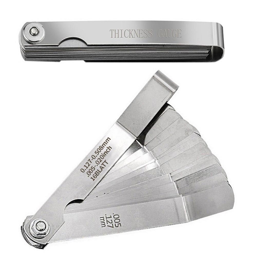 Accurate Gap Measurement Feeler Gauge Set Straight Offset Gauges