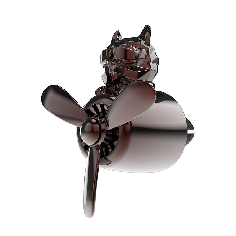 Car Air Freshener Creative Animal Pilot Car Air Vent Clip Perfume Diffuser Center Console Decoration Auto Accessories