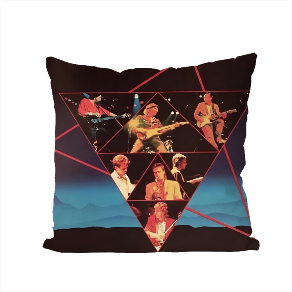 Band DDire Straits Pillow Case For Car Sofa Decorative Home Doublesided Print Plush Square Throw Pillow Cushion Cover