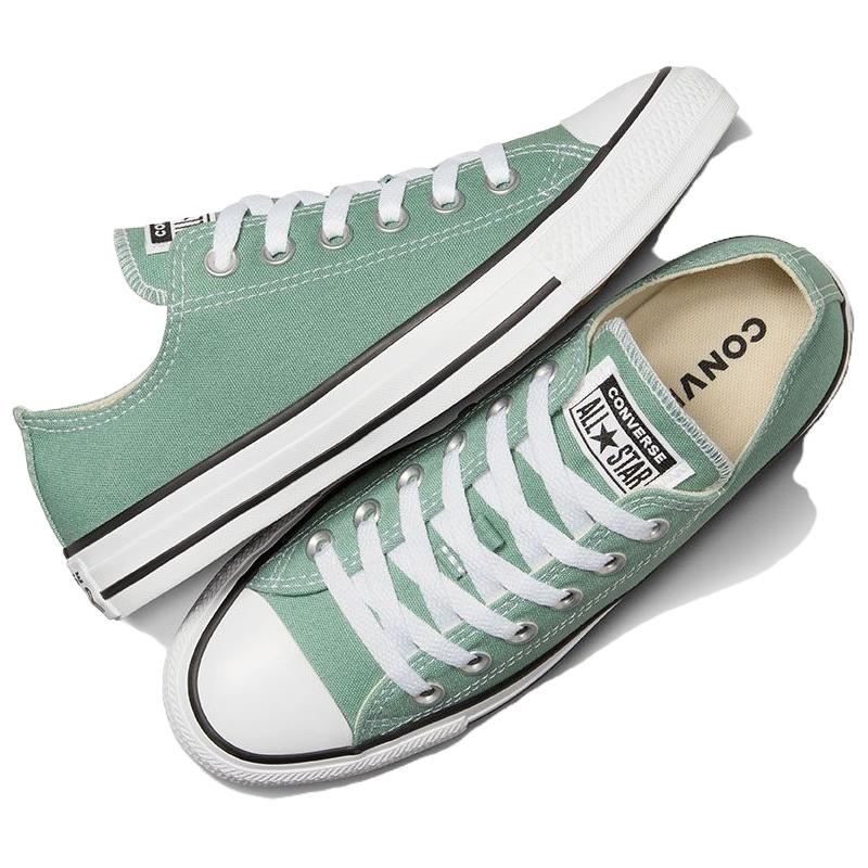 Converse Chuck Taylor All Star Comfortable Versatile Low Top Canvas Shoes Unisex Sneakers Light-Green A06567C