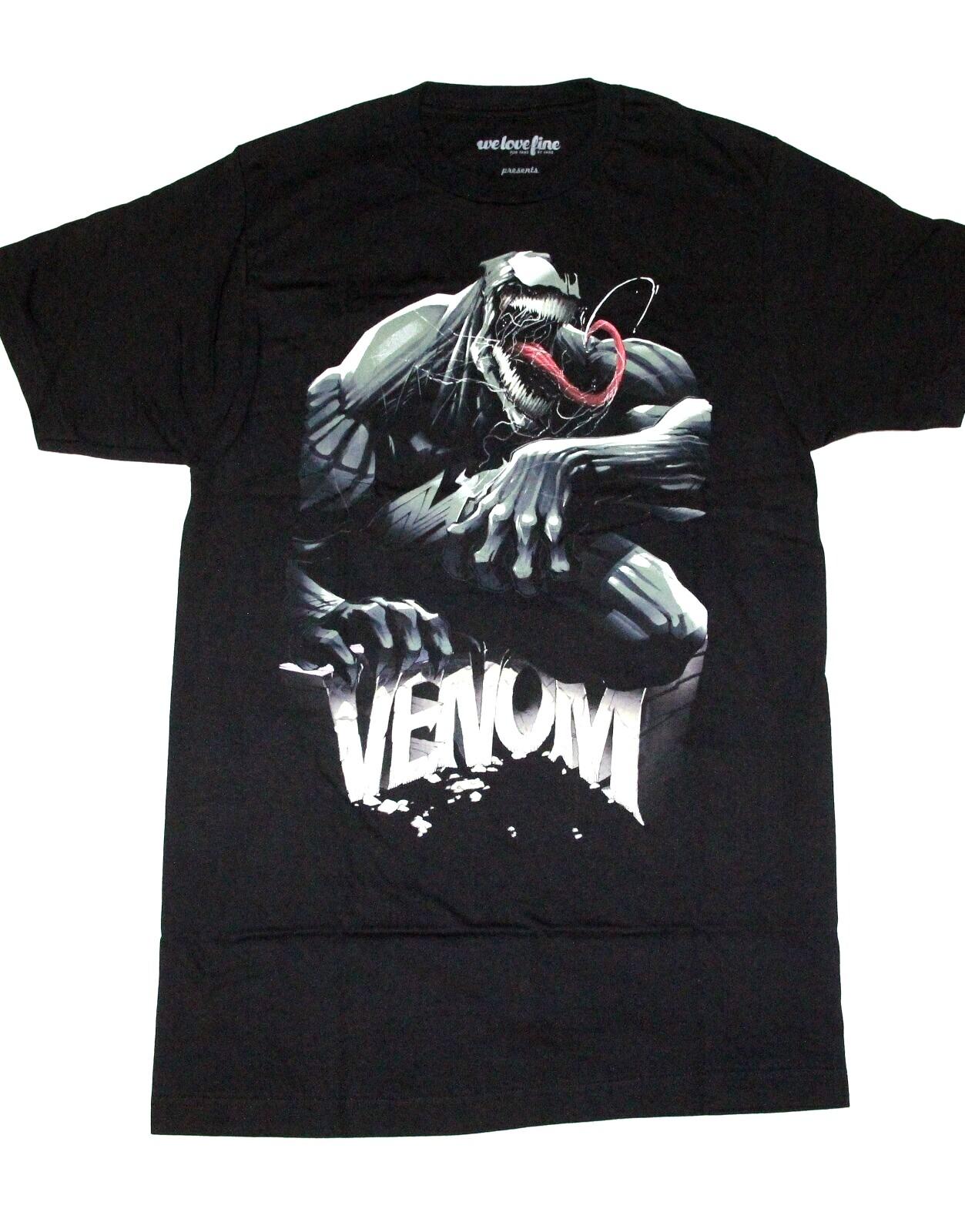 Marvel x Welovefine Venom cool looking Mens Tee shirt Size Small S