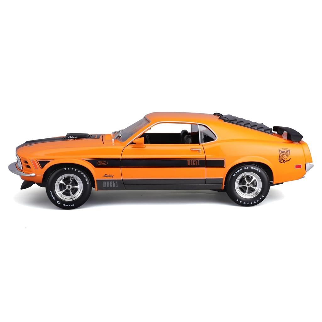 Koenig-tom Maisto Ford Mustang Mach 1 1970 Diecast Miniature Car, Finished Product