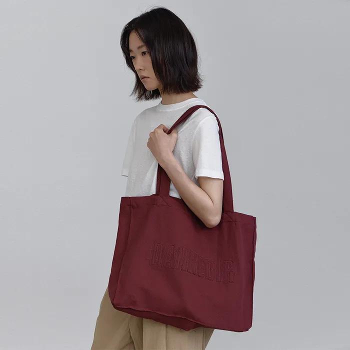 DANKEDIR Logo Cotton Bag - Wine