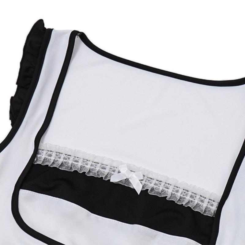 Y2K Lace Patchwork Skinny Tank Top Women Sexy Off Shoulder Sleeveless Crop Tops Female Sweet Bow Ruched Slim Elegant Camis