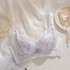 Women Floral Lace Comfortable Push Up Breathable Shaping Anti Slip Bra