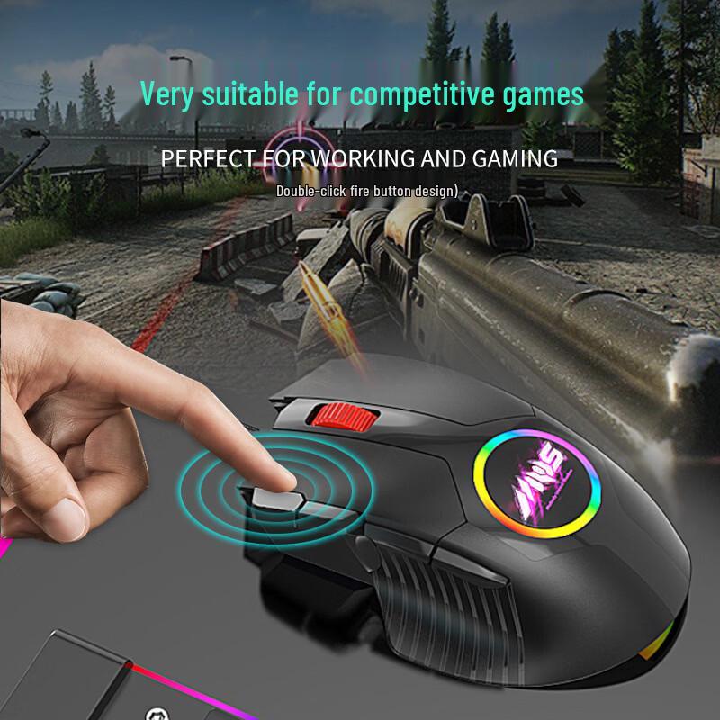 Y-FRUITFUL M89 RGB Wired Gaming Mouse