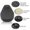 Para Honda Rebel 1100 CMX1100 CM1100 2025-2025 Motocicleta Almofada de Couro PU para Piloto Assento Solo com Costura Preta