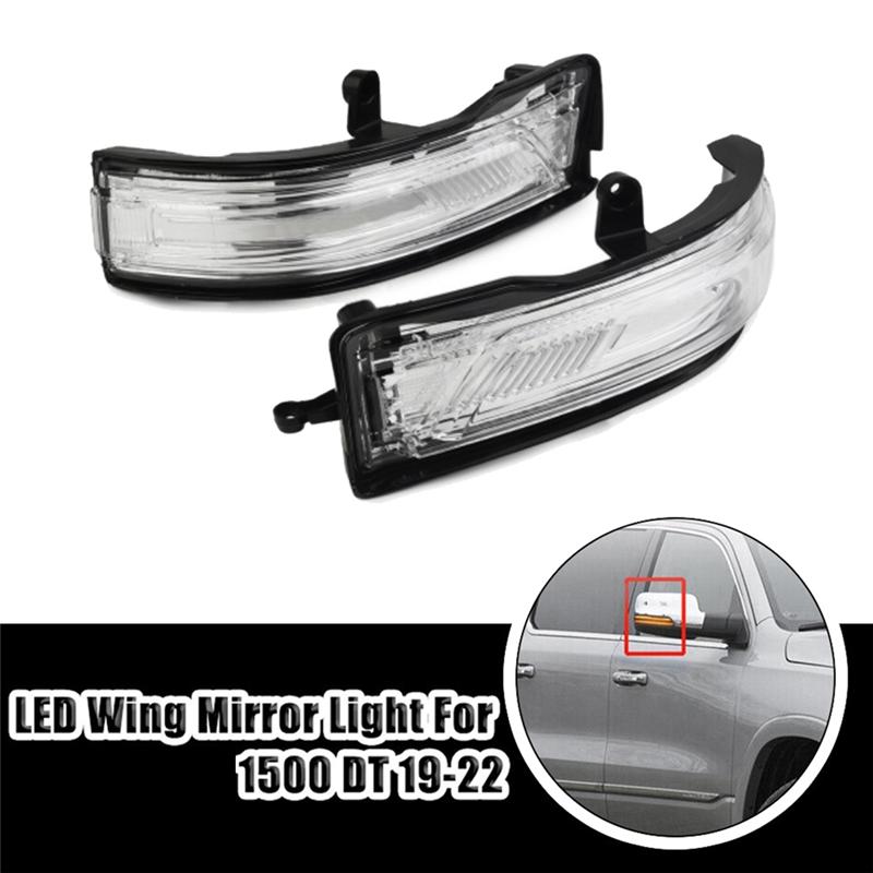 Car Rearview Mirror Turn Signal Lamp For Dodge Ram Pickup Ram - Side Mirror Indicator Light