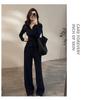 Korean Style Slimming Hoodie & Wide Leg Pants Sports Two-Piece Set for Women - 2026 Collection