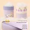 Nidoxiong Thickened Fleece-Lined Cotton Mid-Calf Socks for Baby Girls