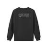 Skechers Sports Alliance Series Comfortable Fashion Casual Versatile Long Sleeve Shirt Unisex shirts Carbon-Black L325U018-0018
