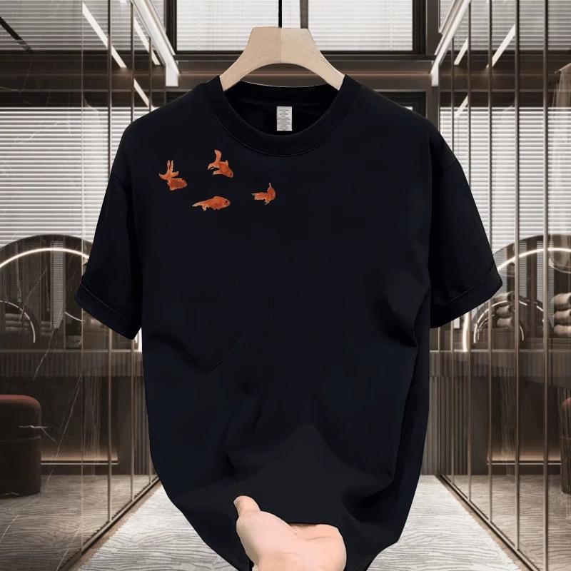 

Парные хлопковые футболки с коротким рукавом, черные, белые, дышащие, удобные, мягкие, повседневные, спортивные S