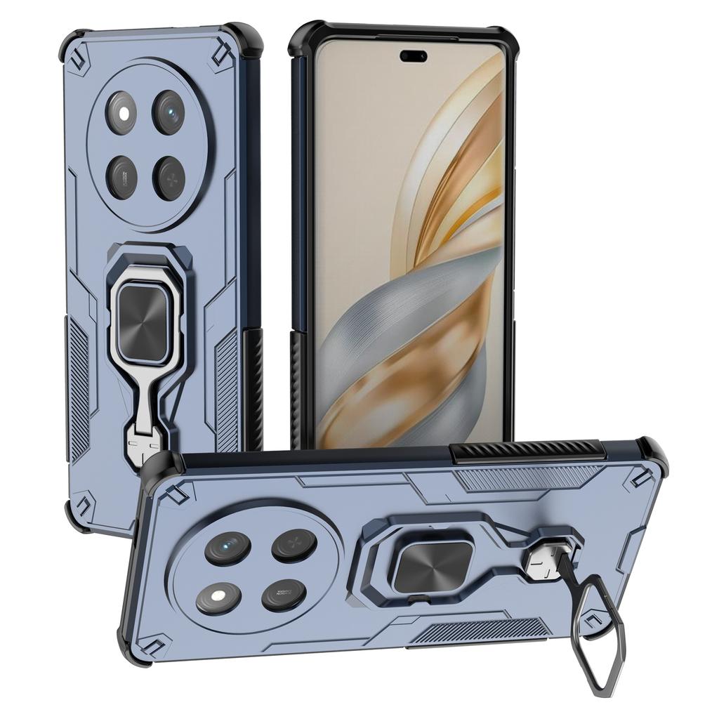 For Honor Magic7 Lite 5G/X9c 5G/X60 Pro 5G Case Rotatable Ring Kickstand PC + TPU Shockproof Phone Cover