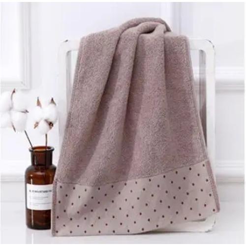 100% Cotton High Quality Face Bath Towels White Blue Bathroom Soft Feel Highly Absorbent Shower Hotel Towel Multi-Color 75X35Cm
