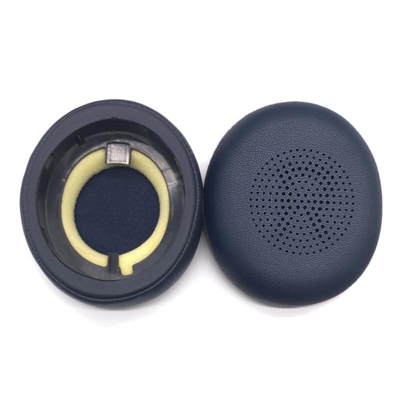 1Pair Earpads Replace Protein Leather Earpads Ear Cushions Sponge Earmuffs for Evolve 2 65 45H