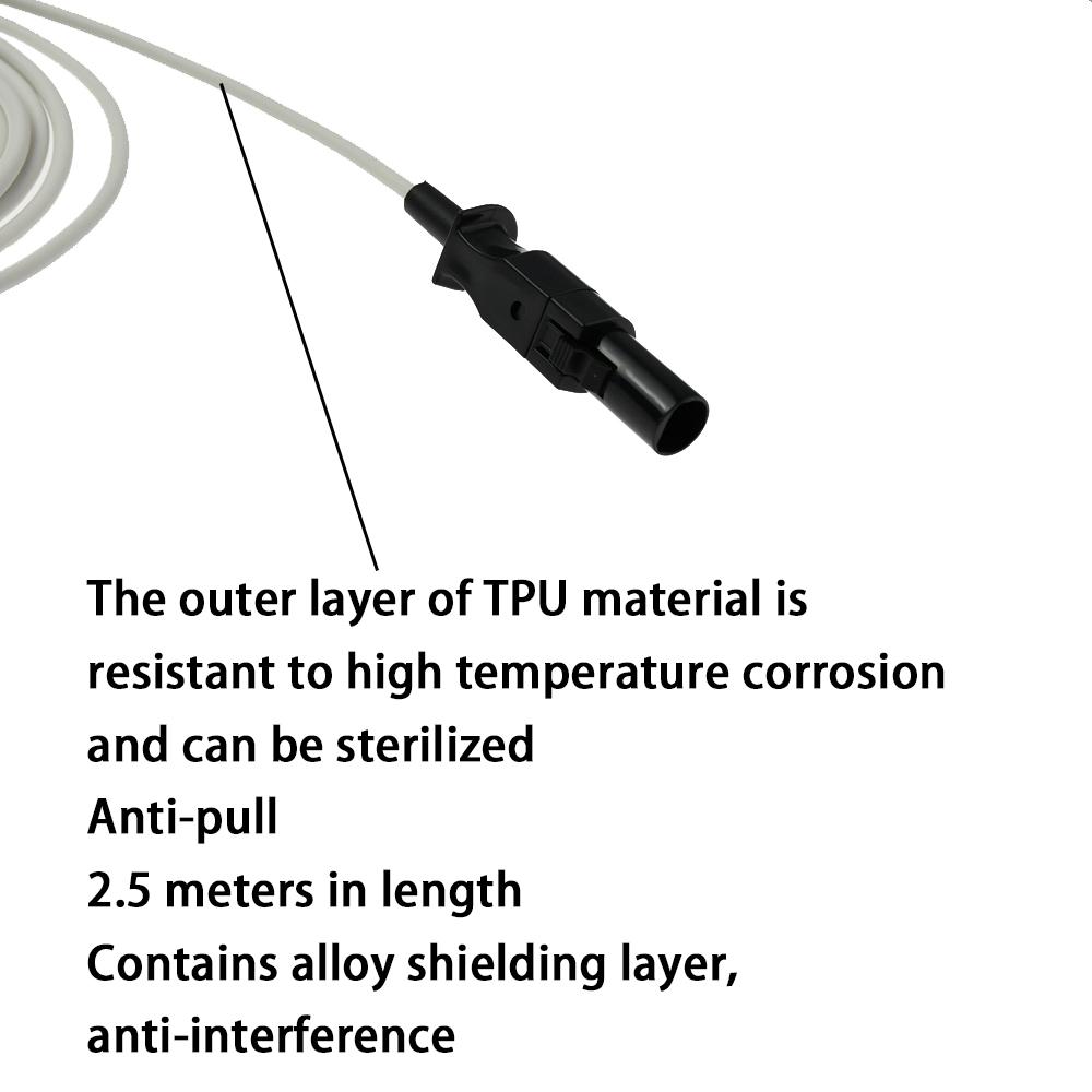 Kompatibel mit M&B MB526,CD2000-Patientenmonitoren, wiederverwendbarem SPO2-Sondensensor, SPO2-Fingersensor, Überwachung der Blutsauerstoffsättigungsdaten