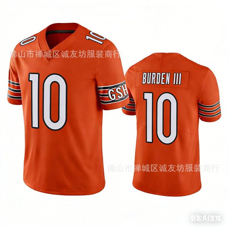 NFL Chicago Bears 10 Blaues Trikot Herren Football Spieltag Kleidung