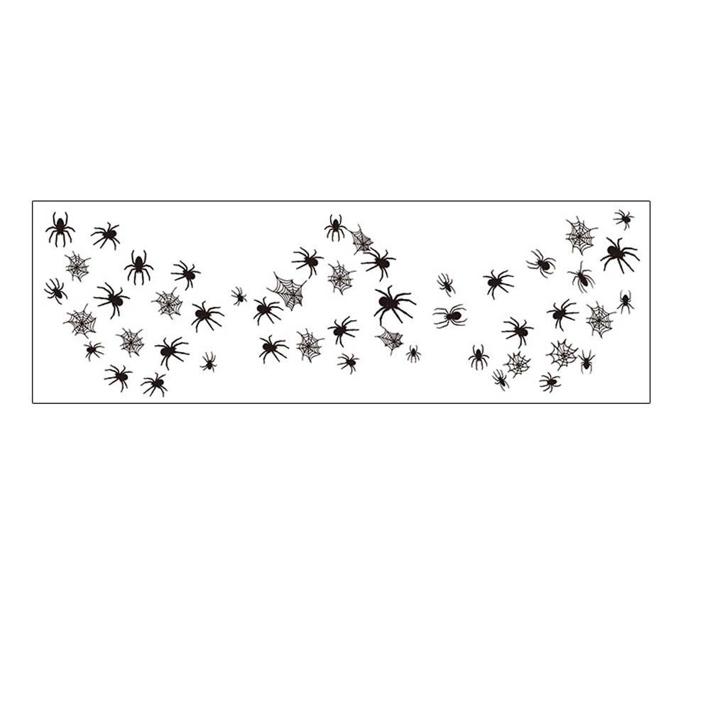 Pumpkin Ghost Dots Halloween Face Temporary Tattoo DIY Face Tattoo Sticker Halloween Party
