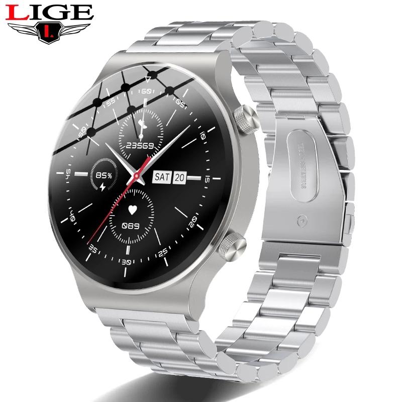 Buy LIGE Luxury Smart Watch Men Full Touch HD Smartwatch Women IP68