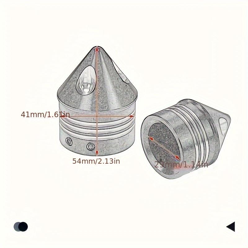 2 pièces CNC usinées en aluminium Bouchons de boulons d'écrou d'axe avant de moto pour Sportsters, Electra Glides, Forty-Eight, Road King - Durables, Anti-corrosion