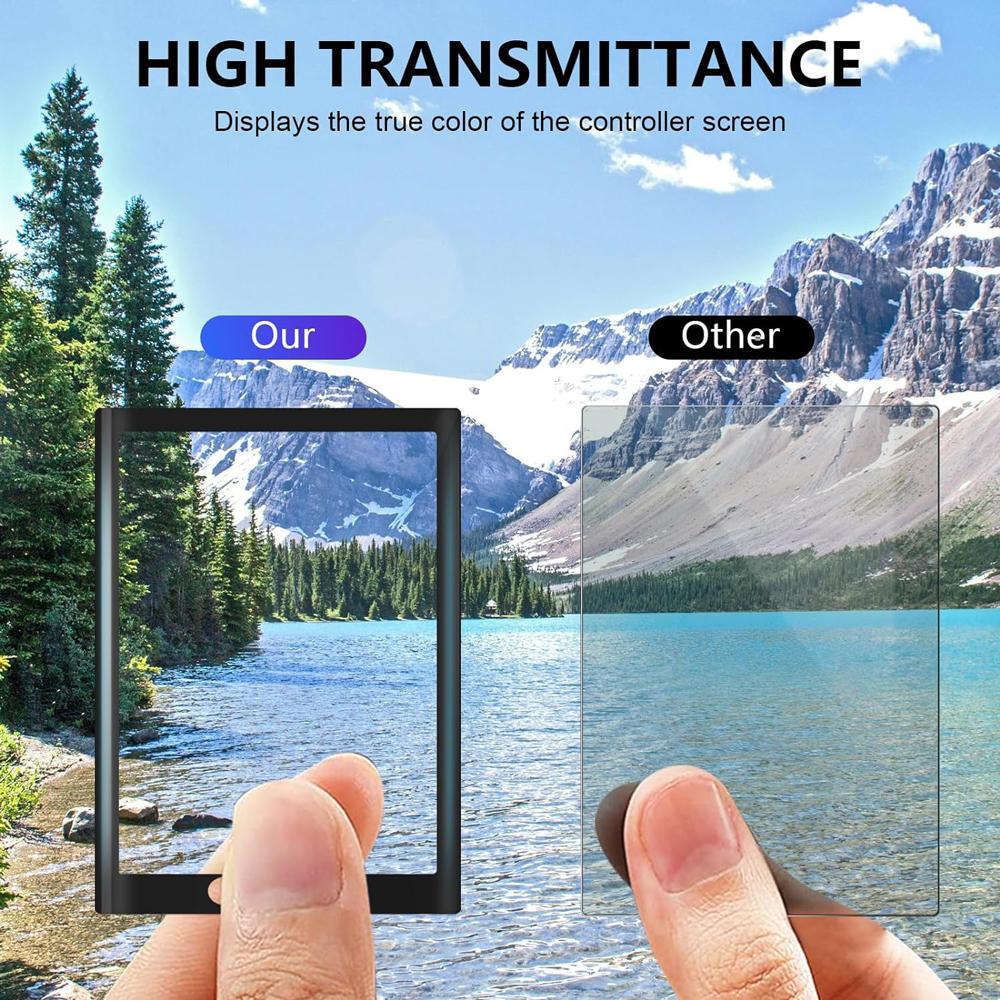 Film protector ecran 9H Curbat HD Film din sticlă securizată Afișaj LCD ultra subțire pentru accesorii camerei de acțiune Insta360 X4