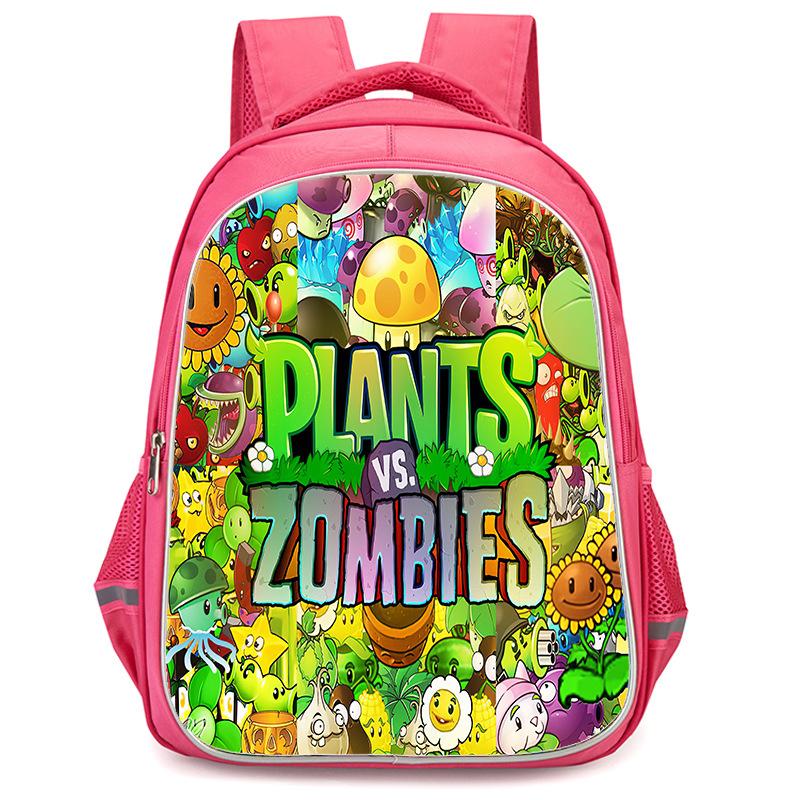 Plants Vs. Zombies Plants Vs. Zombies Anime Backpack Student Bag