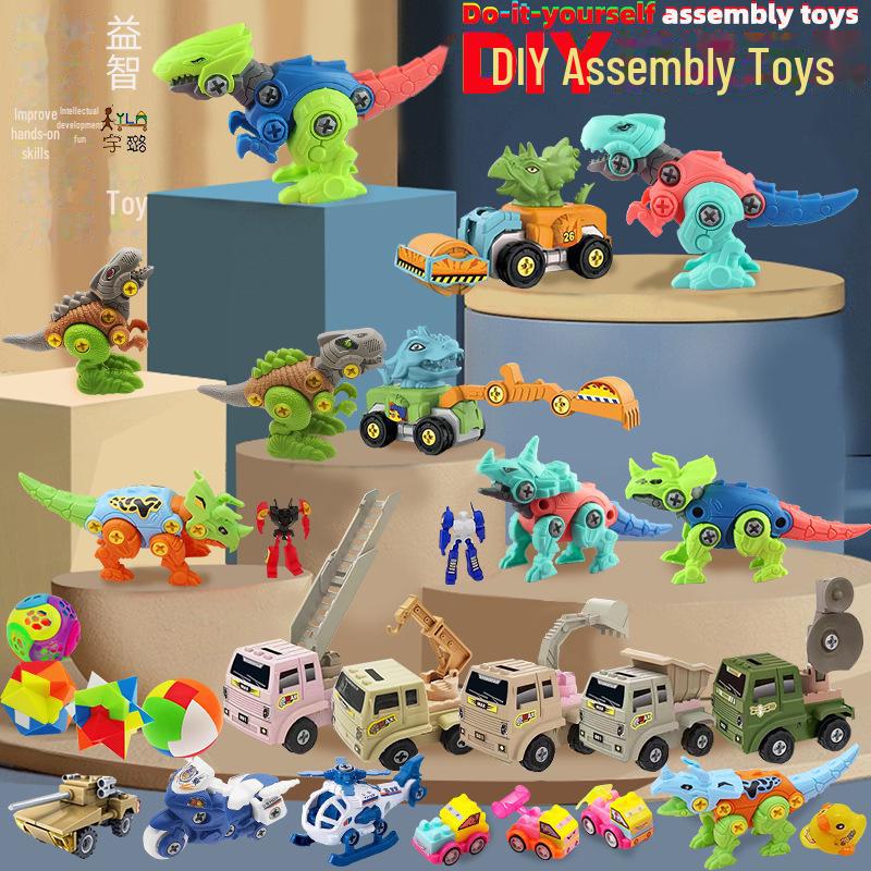 Assembly Toys: Dinosaur Airplanes, Educational Science Toys, and Gifts for Primary Students