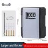 Wall-Mounted Anti-Theft Key Lock Box for Homes and Construction Sites