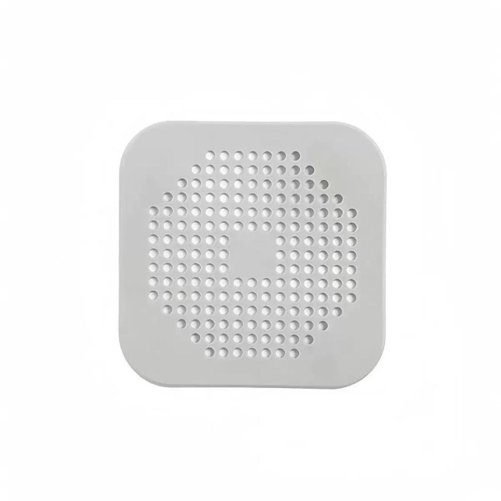 Silicone Floor Drain Sticker: Universal Anti-Clog Hair Filter for Kitchen and Bathroom.